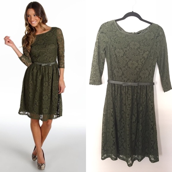 olive green lace bridesmaid dresses